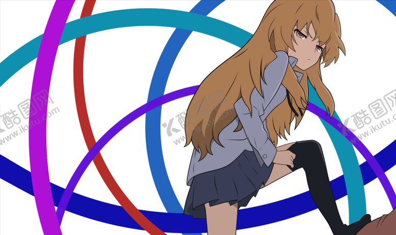 编号：67353910250025479534【酷图网】源文件下载-彩色人物动漫插画背景