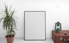 户外海报样机VIS系列mockup素材宣传展架