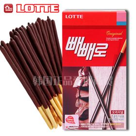 lotte乐天派乐红巧克力棒