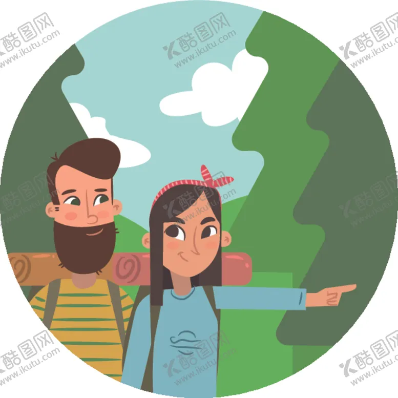 编号：44875304302319176758【酷图网】源文件下载-旅客游客