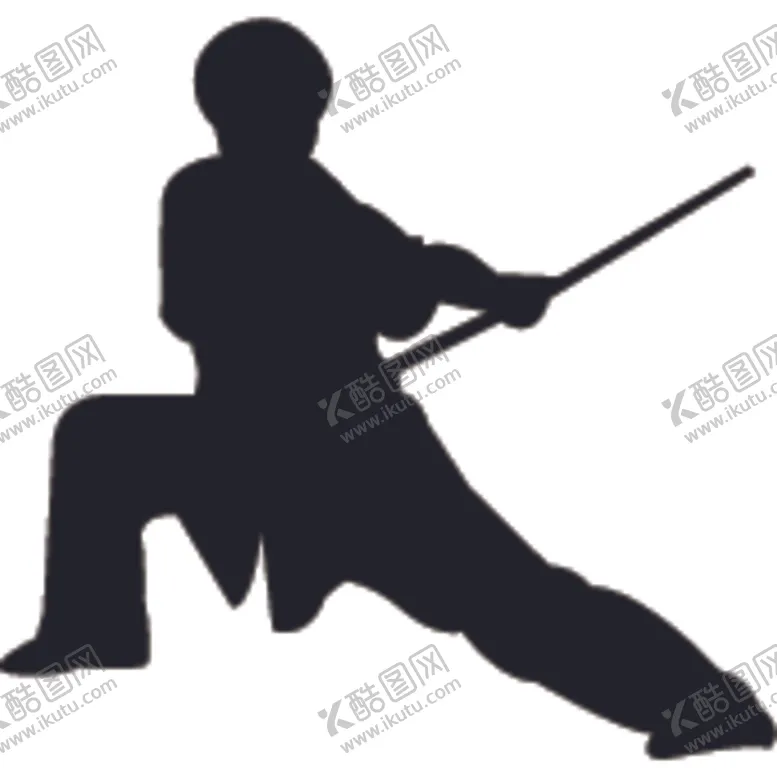 编号：61753707011815536121【酷图网】源文件下载-武术格斗剪影