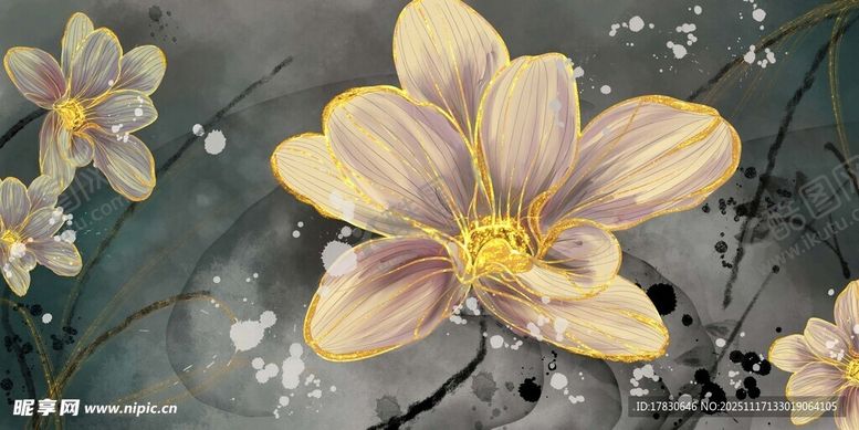 编号：55785111210358043048【酷图网】源文件下载-淡雅绽放的美丽花卉