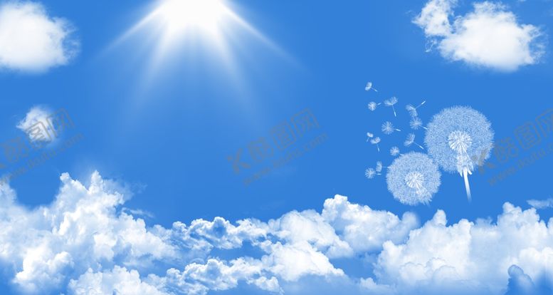 编号：39903809252157126009【酷图网】源文件下载-蓝天白云