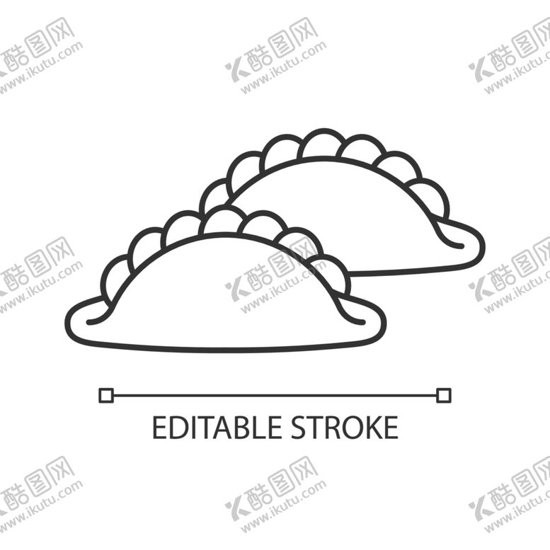 编号：37380701251123414700【酷图网】源文件下载-卡通饺子