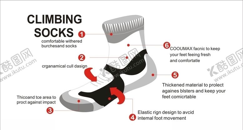 编号：96783909140029427479【酷图网】源文件下载-手绘袜子