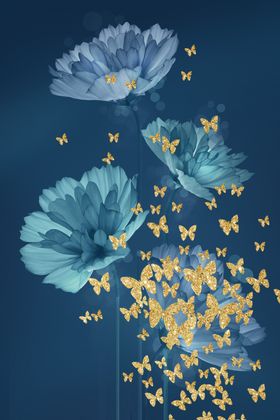 电视背景墙中式装饰画水墨装饰画