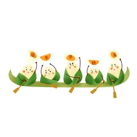 端午节素材海报吊旗大促销
