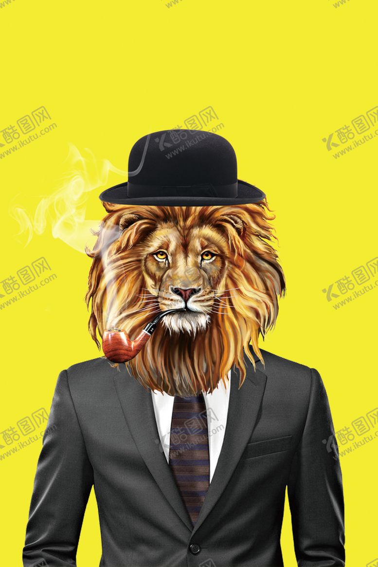 编号：33677006240127484329【酷图网】源文件下载-狮人像