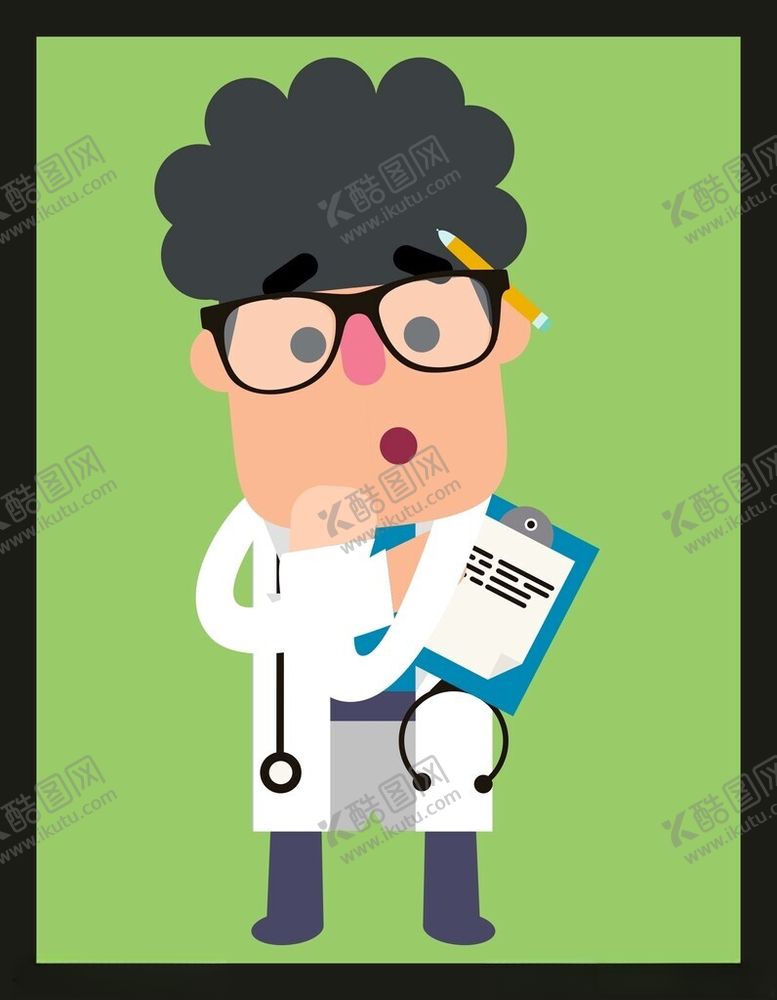 编号：81276202040421326362【酷图网】源文件下载-手绘医疗人物