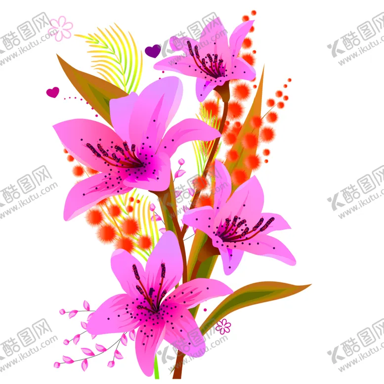 编号：22119007020135043622【酷图网】源文件下载-鲜花素材