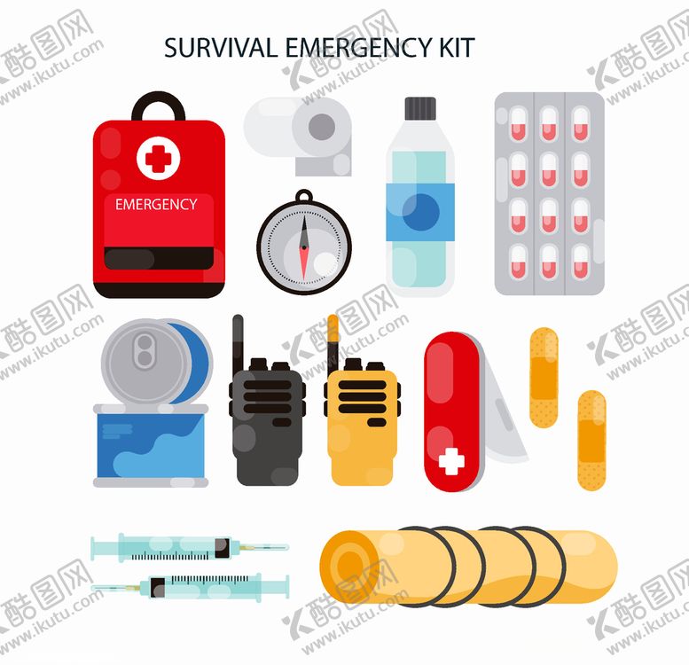 编号：40152909241950438536【酷图网】源文件下载-紧急求生包