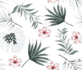 矢量花叶