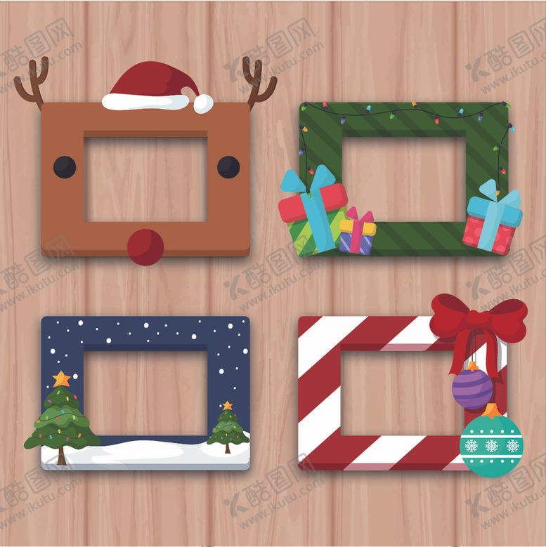 编号：90451609210312528746【酷图网】源文件下载-圣诞节创意卡通图案