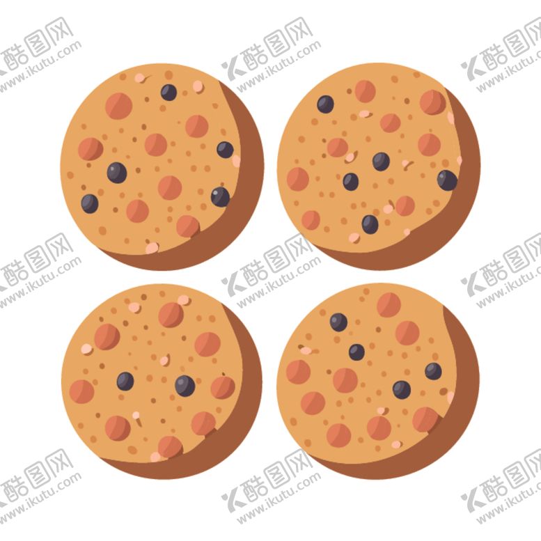 编号：39073402161853264521【酷图网】源文件下载-饼干零食曲奇饼甜食小吃食品食物