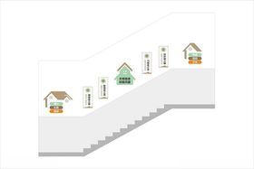 学校宿舍楼梯文化墙