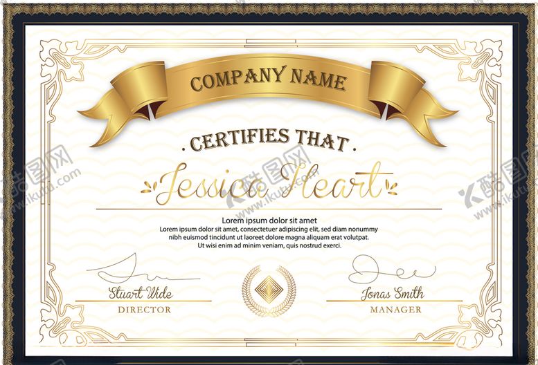 编号：29082810292249472925【酷图网】源文件下载-证书