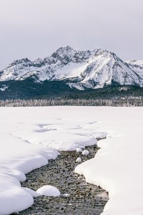 雪山雪地