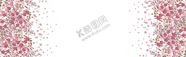 编号：69716804211245102945【酷图网】源文件下载-花卉边框图案设计素材