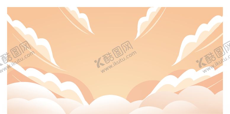 编号：13386310010634429205【酷图网】源文件下载-晚霞彩云天空背景