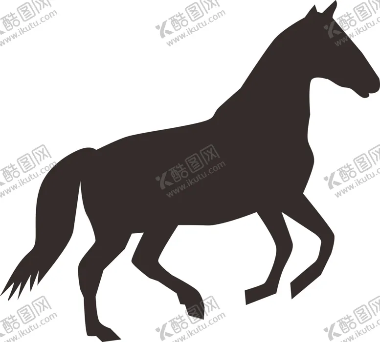 编号：40488904200642486141【酷图网】源文件下载-动物剪影