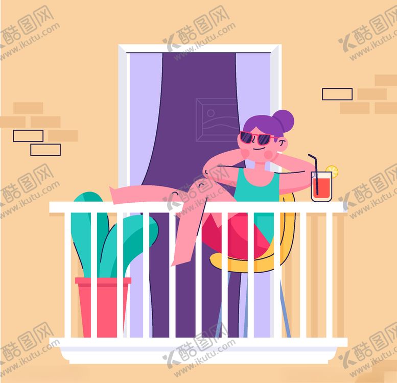 编号：65512510172332104398【酷图网】源文件下载-阳台活动