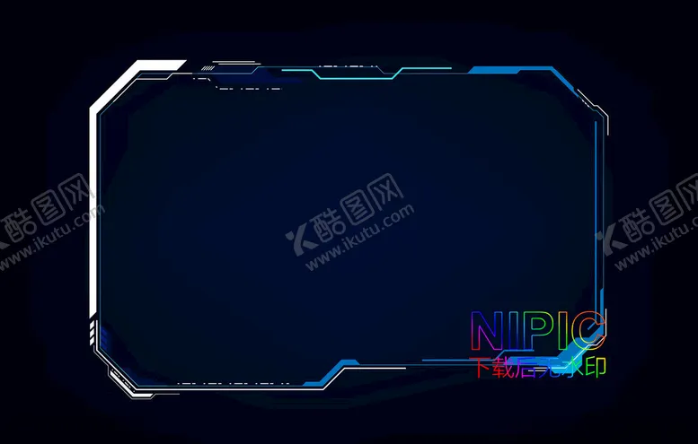 编号：29635004221553455299【酷图网】源文件下载-hud高科技边框