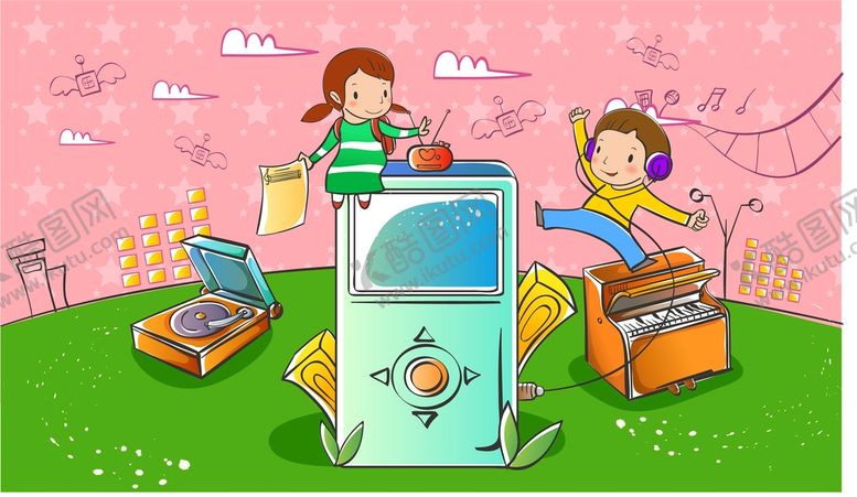 编号：50274609122016351602【酷图网】源文件下载-儿童插画