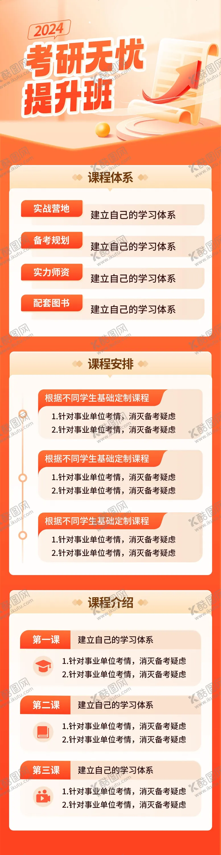 编号：72887312051754415661【酷图网】源文件下载-考研无忧提升班