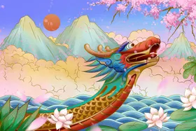 端午节插画促销素材图片