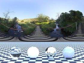 C4D自然环境贴图HDR贴图写实田野户外