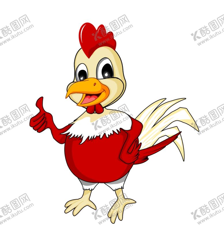 编号：11640606191435597564【酷图网】源文件下载-鸡插画