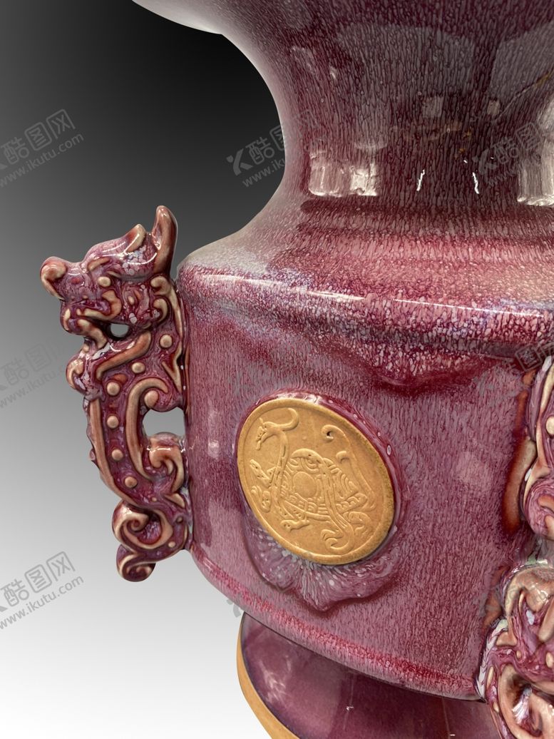 编号：89428709110735172229【酷图网】源文件下载-龙花瓶