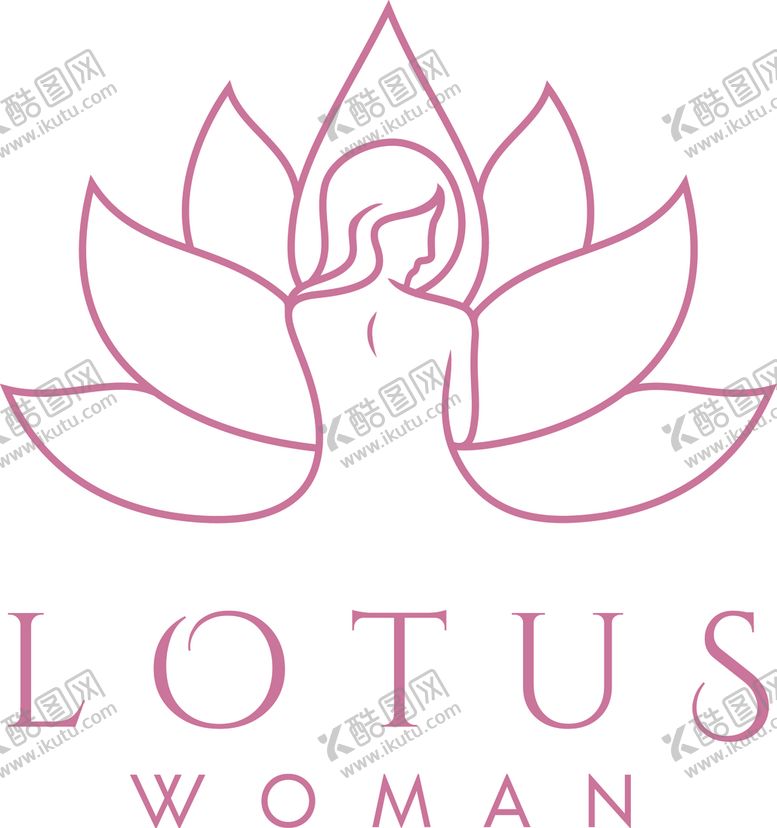 编号：70994109181241182572【酷图网】源文件下载-女性logo