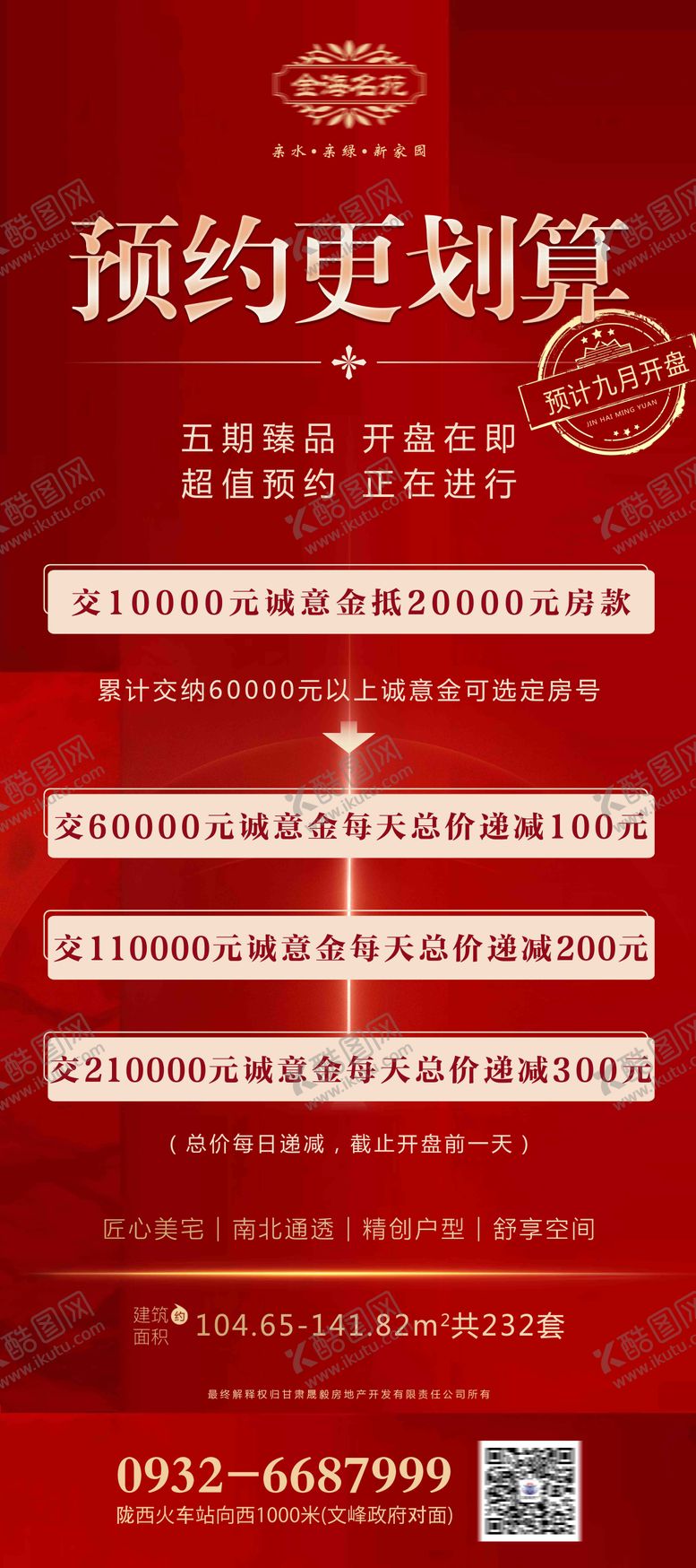 编号：88612302201818564018【酷图网】源文件下载-地产预约展架