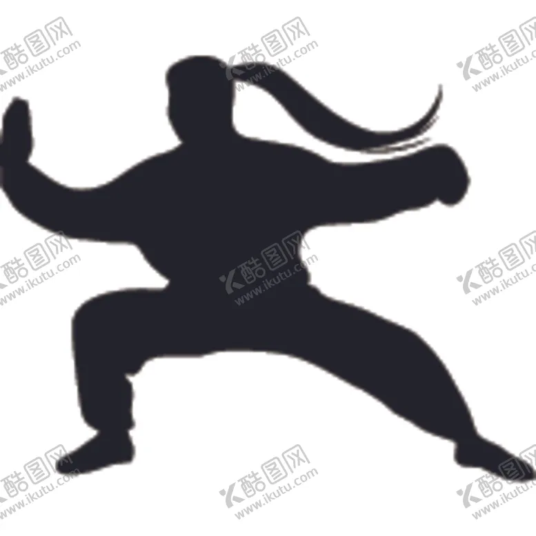 编号：70098809250435466190【酷图网】源文件下载-武术格斗剪影