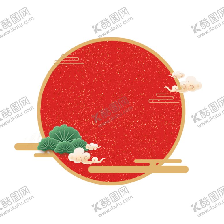 编号：50452704302152359644【酷图网】源文件下载-新年海报背景元素PNG素材