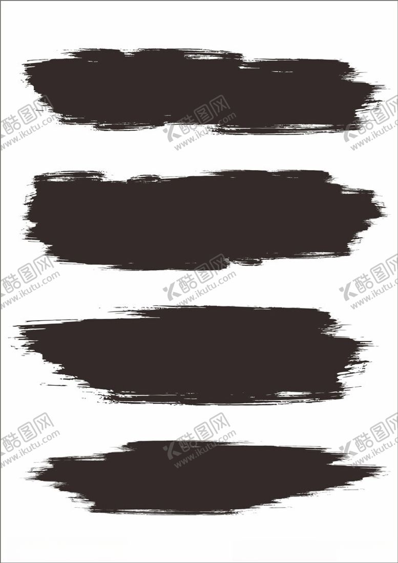 编号：15447602102341017190【酷图网】源文件下载-矢量画笔笔刷元素设计