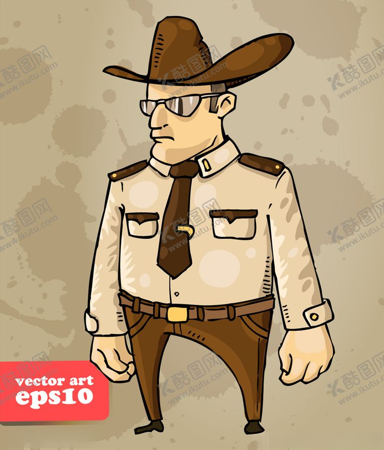 编号：11410910300323598074【酷图网】源文件下载-卡通男人