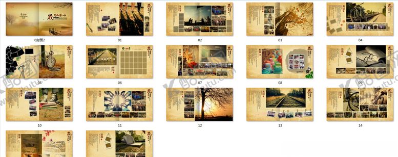 编号：40458610300236572036【酷图网】源文件下载-毕业纪念册