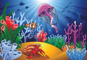 海底乐园生物水底乐园水草