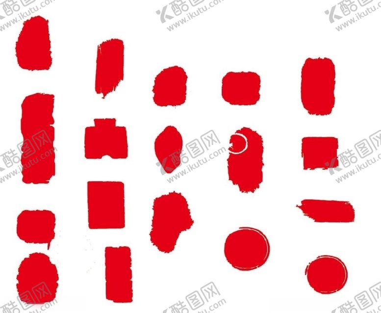 编号：70230106260337245934【酷图网】源文件下载-印章盖章盖子图章
