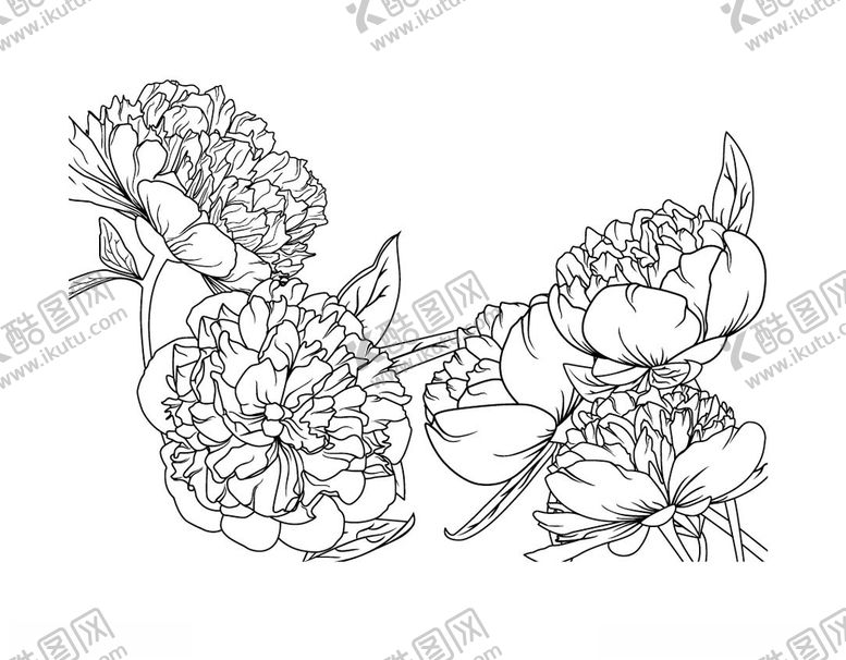 编号：93455309180502207610【酷图网】源文件下载-线条花