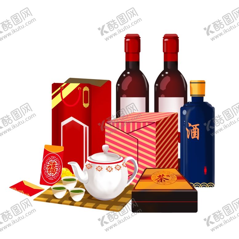 编号：28320310052005185187【酷图网】源文件下载-卡通礼品元素