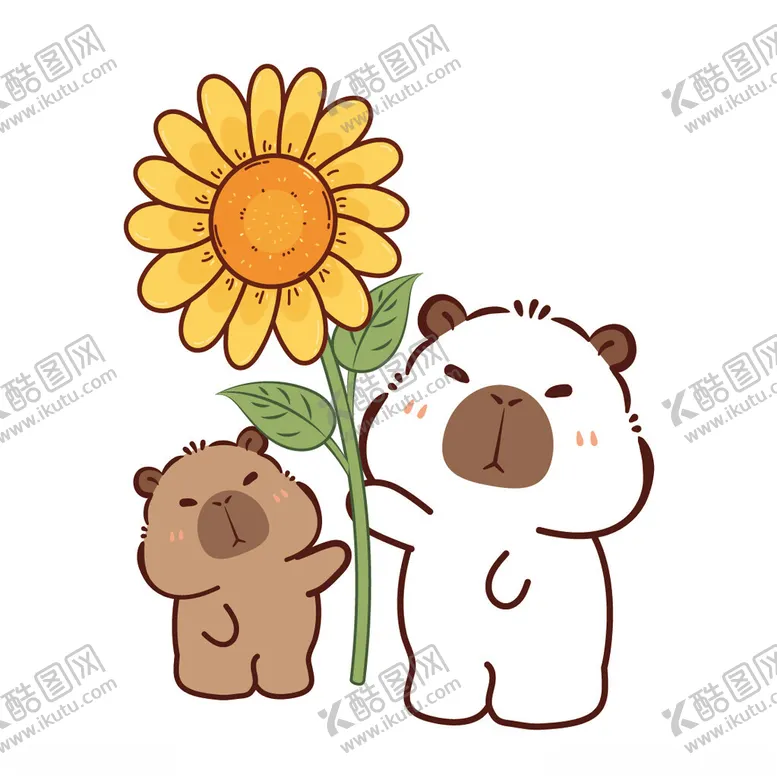 编号：12469002142205315393【酷图网】源文件下载-卡通卡皮巴拉