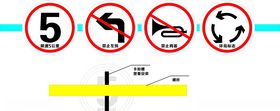 环岛标志