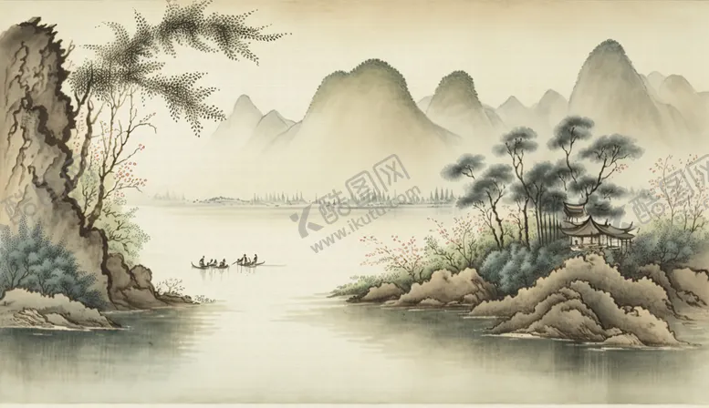 编号：72072301311249133877【酷图网】源文件下载-山水画