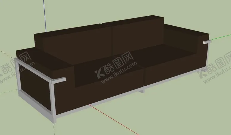 编号：27579811211510061479【酷图网】源文件下载-草图大师沙发室内装修素材