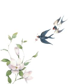 手绘花