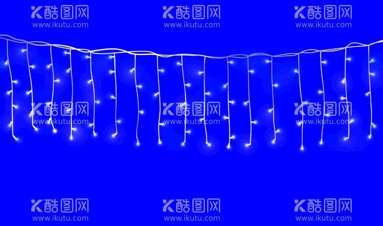 编号：27309410021215496785【酷图网】源文件下载-梦幻浪漫串灯星空灯带灯珠免抠图