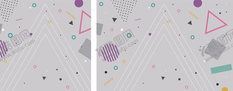 编号：88330910181733006525【酷图网】源文件下载-几何色块背景